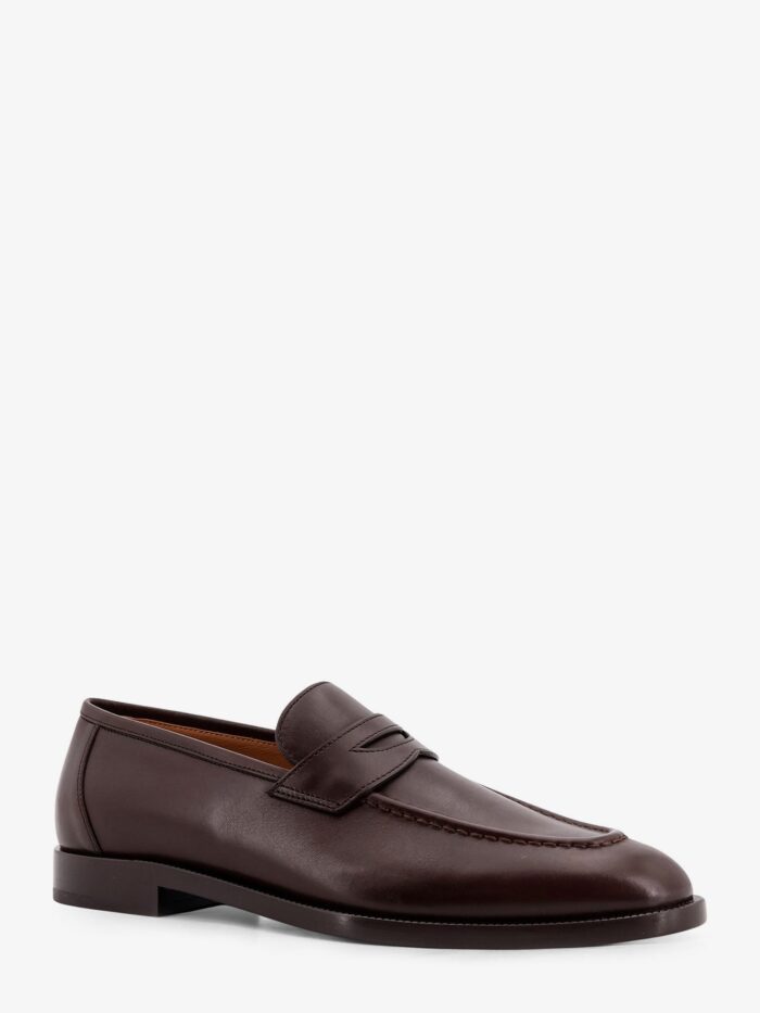 LORO PIANA Sergio Walk Leather Loafers