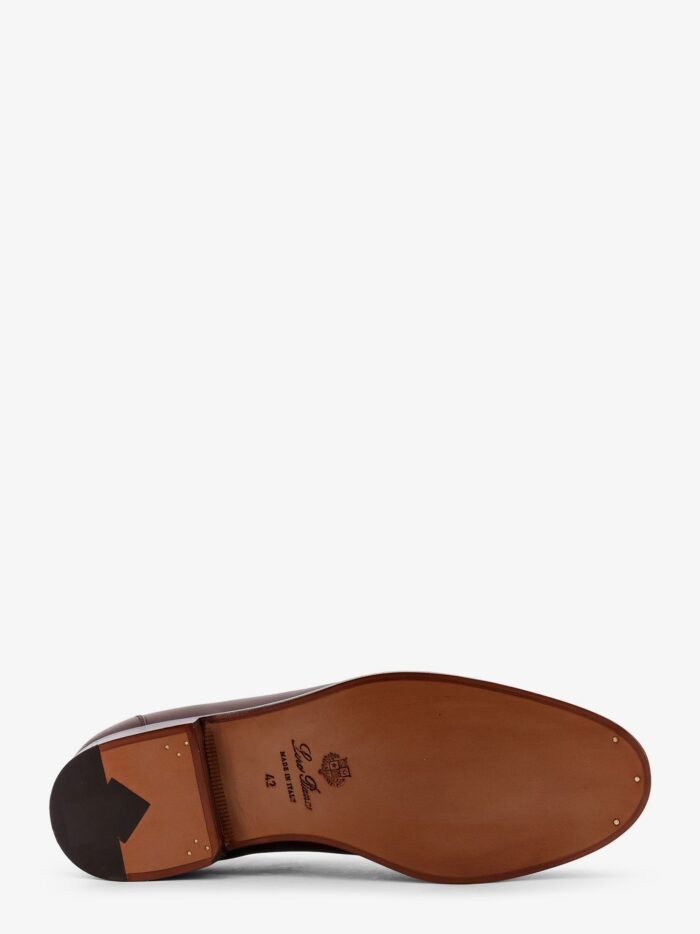 LORO PIANA Sergio Walk Leather Loafers