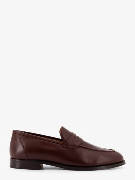 LORO PIANA Sergio Walk Leather Loafers