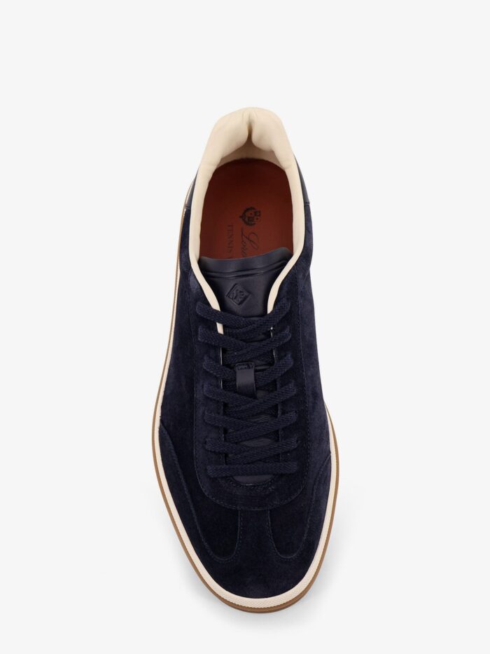 LORO PIANA Suede Tennis Walk Sneakers