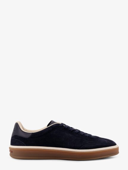 LORO PIANA Suede Tennis Walk Sneakers