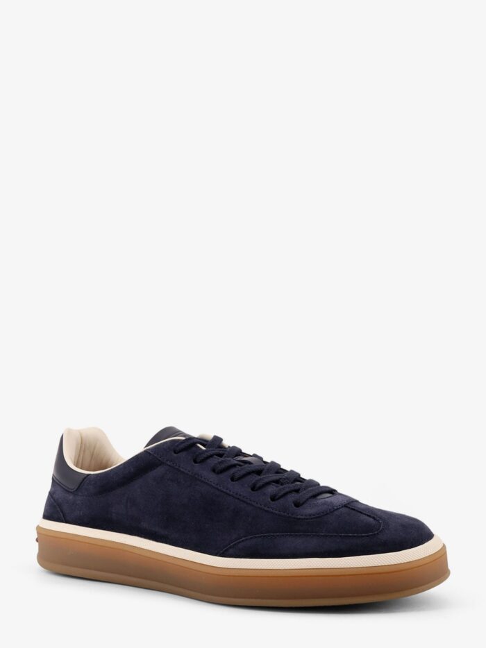 LORO PIANA Tennis Walk Low-top Suede Sneakers