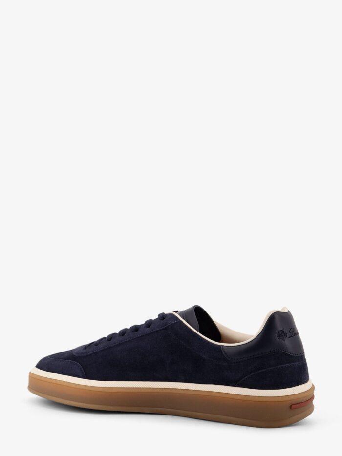 LORO PIANA Tennis Walk Low-top Suede Sneakers