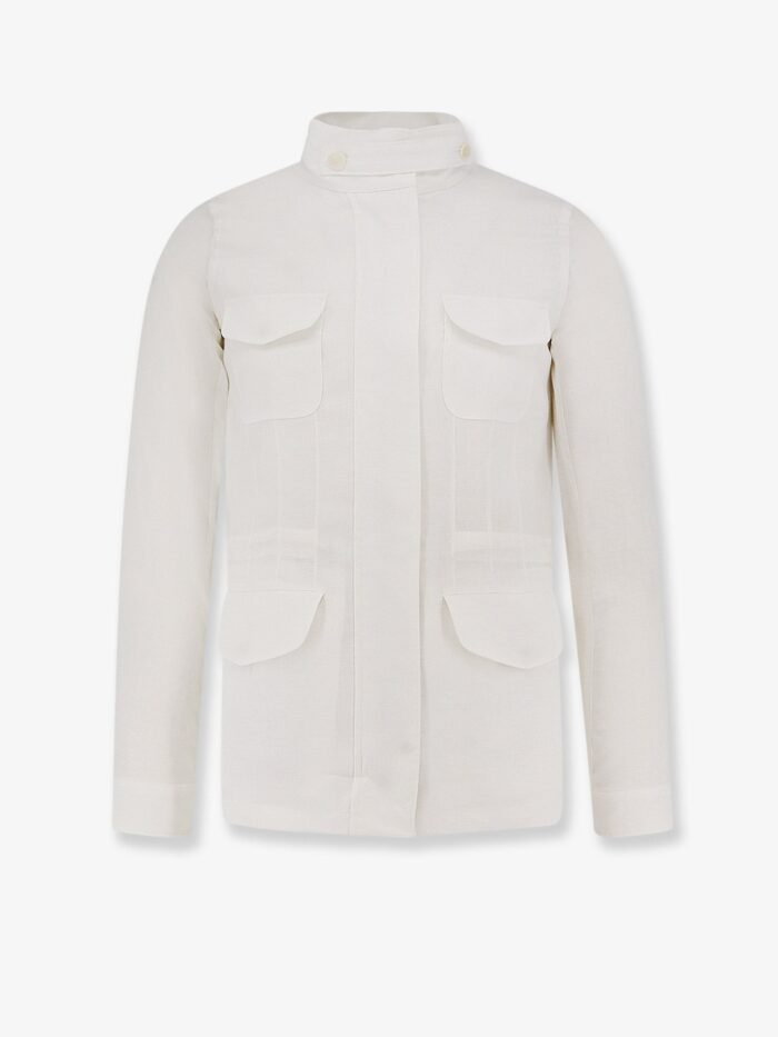 LORO PIANA Traveller Lady Field Linen Jacket