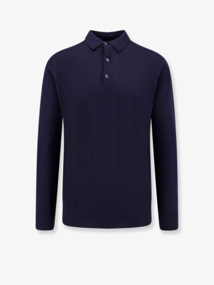 LORO PIANA Virgin Wool Polo Shirt