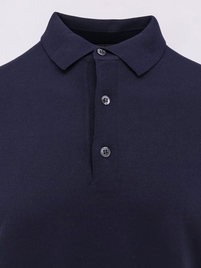 LORO PIANA Virgin Wool Polo Shirt