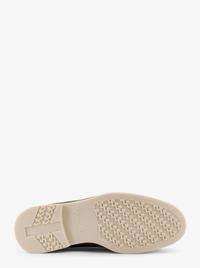 LORO PIANA Walk And Walk Suede Lace-up Shoe