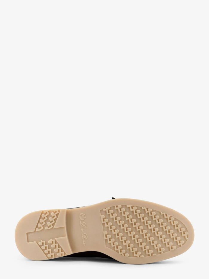 LORO PIANA Walk And Walk Suede Lace-up Shoe