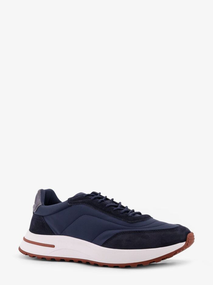 LORO PIANA Week End Evo Low-top Nylon And Suede Sneakers
