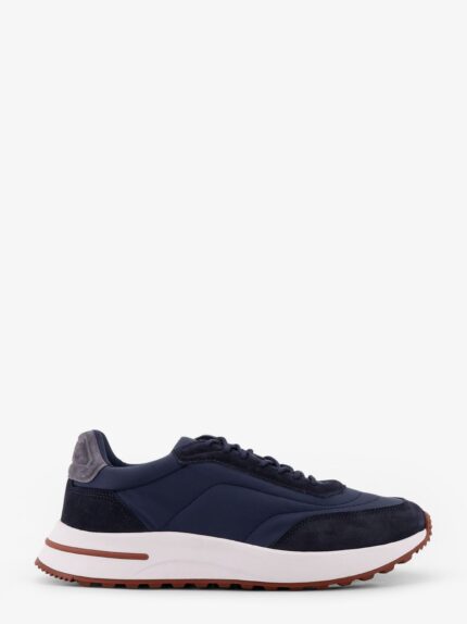 LORO PIANA Week End Evo Low-top Nylon And Suede Sneakers