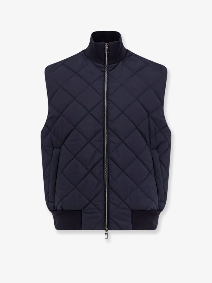 LORO PIANA Wind Wish Green Storm System Sleeveless Jacket