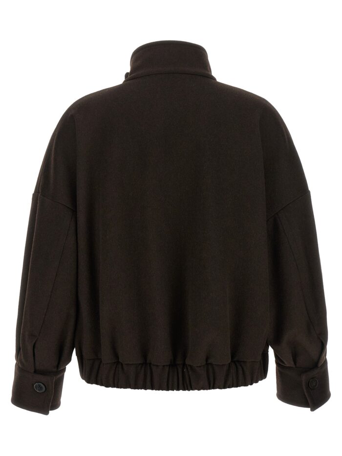 ALBERTO BIANI 'Loro Piana' Wool Bomber Jacket