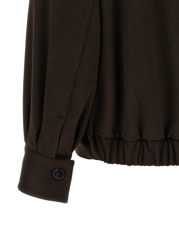 ALBERTO BIANI 'Loro Piana' Wool Bomber Jacket
