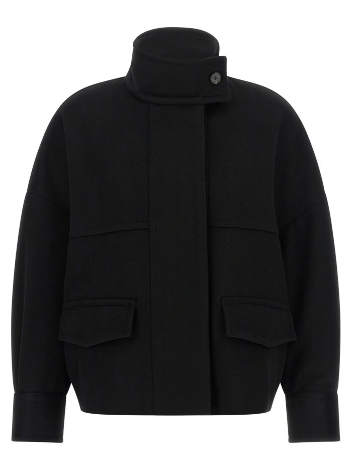 alberto biani 'loro piana' wool bomber jacket ALBERTO BIANI 'Loro Piana' Wool Bomber Jacket