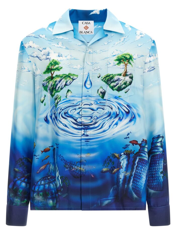 casablanca 'lost atlantis' shirt CASABLANCA 'Lost Atlantis' Shirt