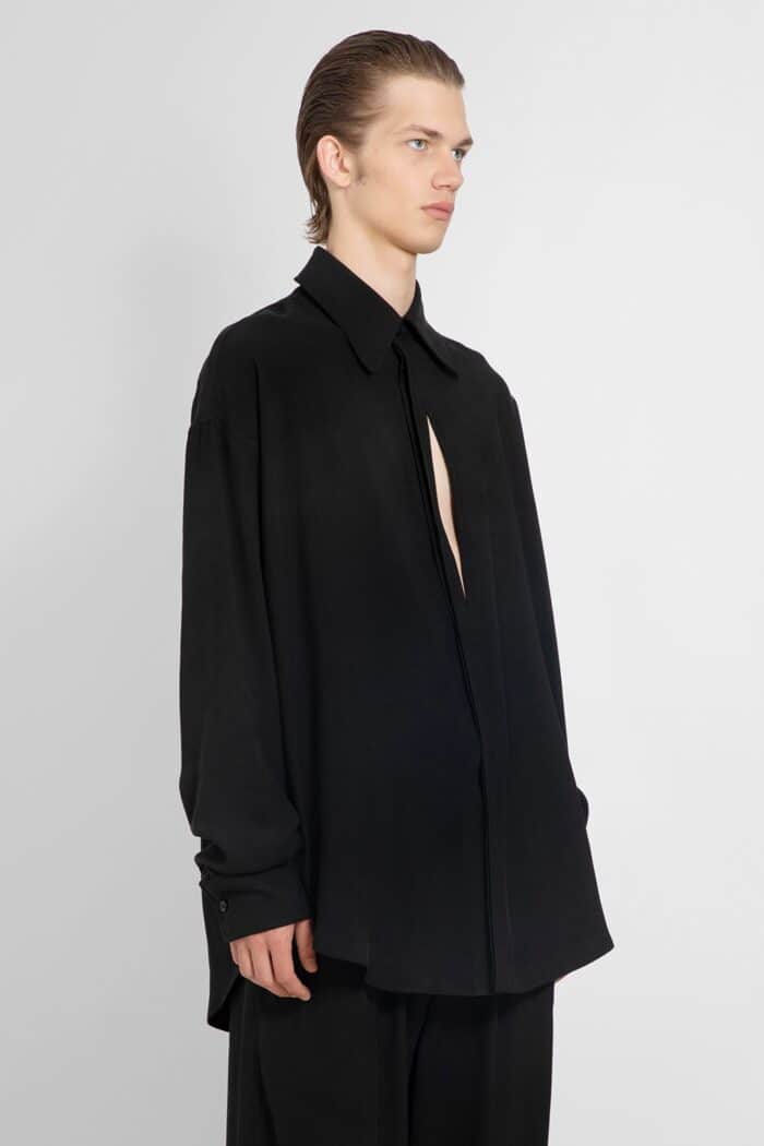 LOUIS GABRIEL NOUCHI Long Shirt With Signature Opening