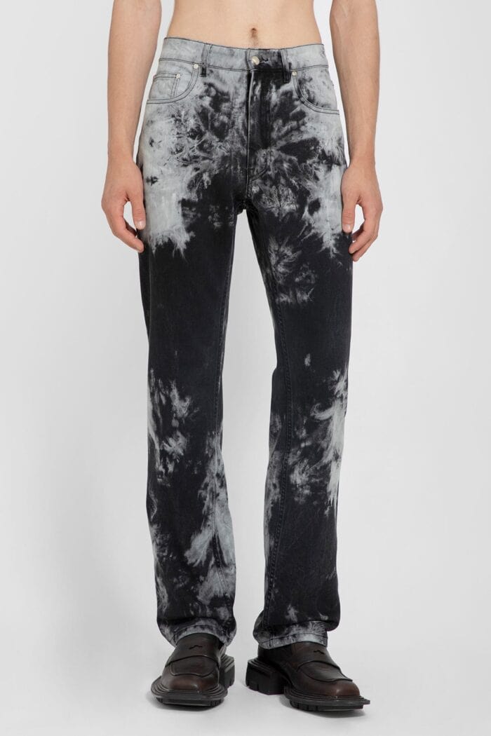 LOUIS GABRIEL NOUCHI Tie Dye 5 Pocket Jeans