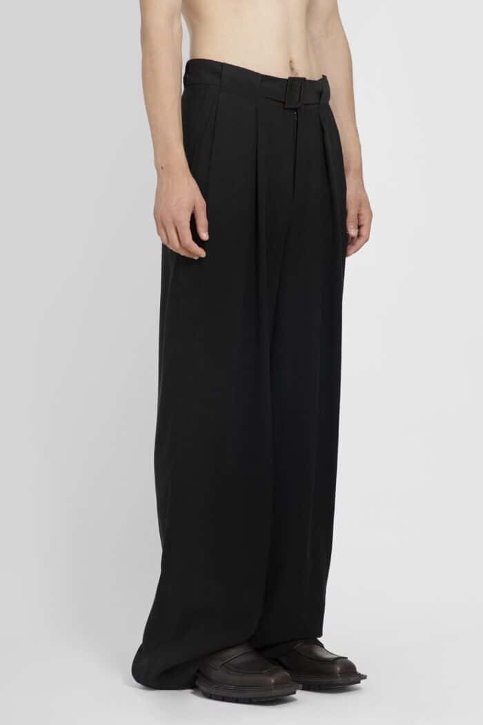 LOUIS GABRIEL NOUCHI Viscose Wide Summer Pants