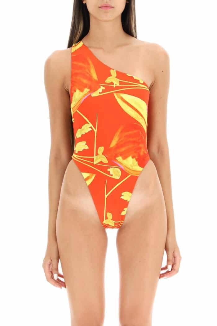 Louisa Ballou Plunge One-piece Swimsuit