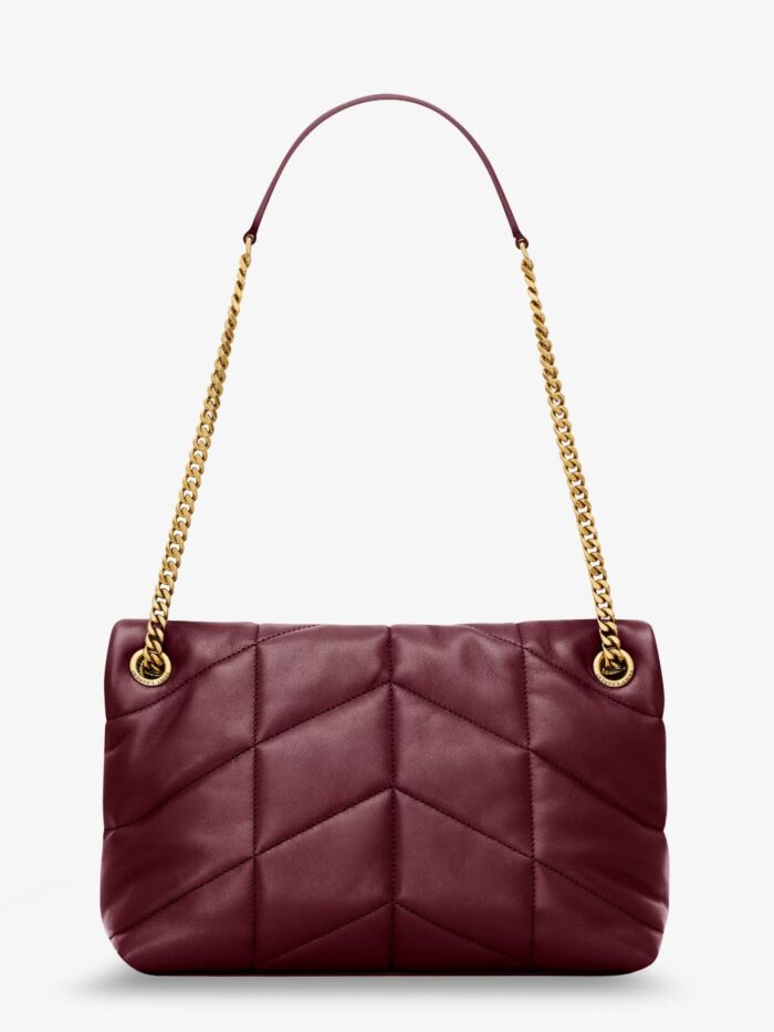 Saint Laurent Loulou Puffer Matelassé Leather Shoulder Bag