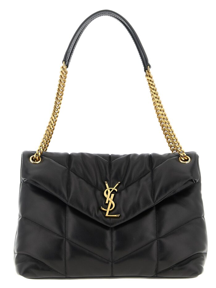 saint laurent 'loulou puffer' medium shoulder bag Saint Laurent 'Loulou Puffer' Medium Shoulder Bag