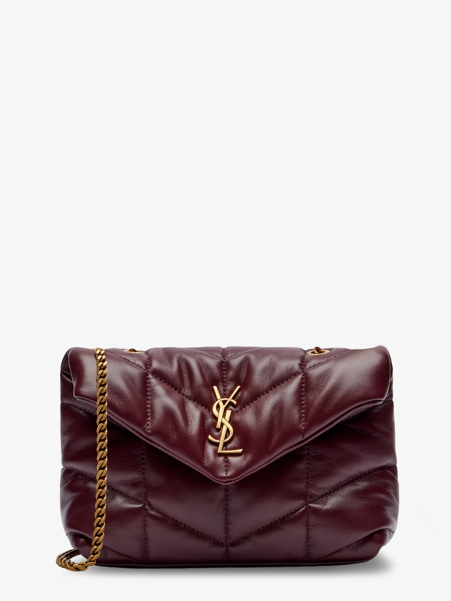 Saint Laurent Loulou Puffer Toy Quilted Leather Crossbody Bag