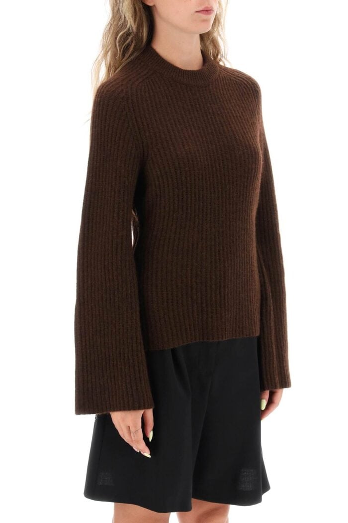 Loulou Studio 'kota' Cashmere Sweater With Bell Sleeves