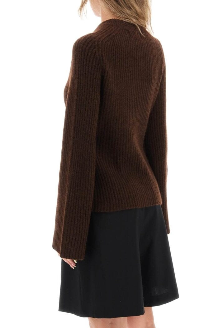 Loulou Studio 'kota' Cashmere Sweater With Bell Sleeves