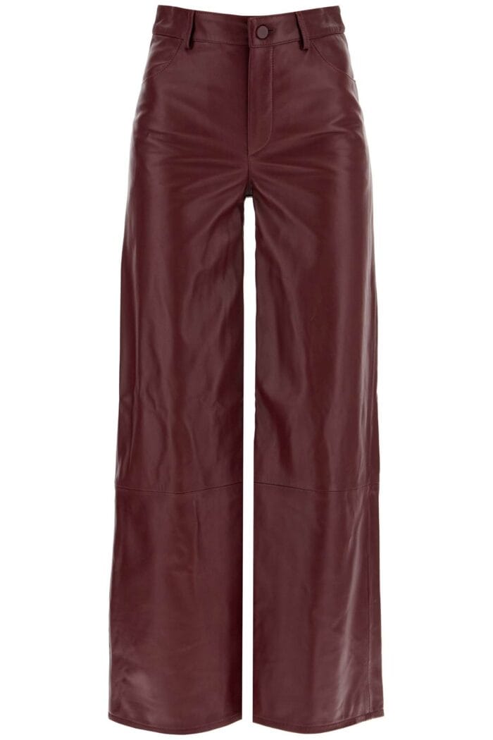 LOULOU STUDIO Nappa Leather Figari Pants