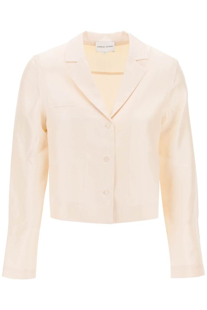 LOULOU STUDIO Silk Aloma Shirt In