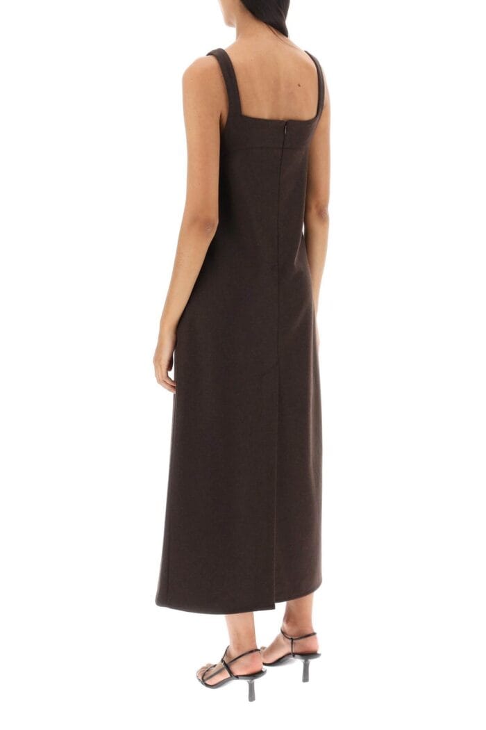 Loulou Studio Sotra Long Wool Dress