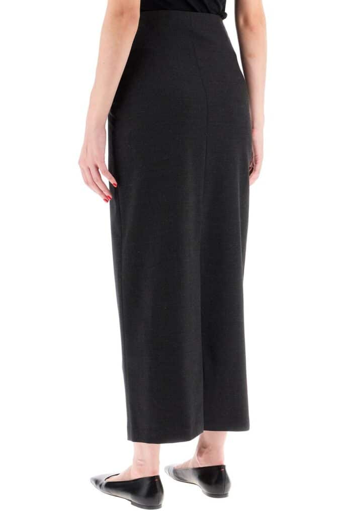 LOULOU STUDIO Stretch Wool Skirt In Samos Style