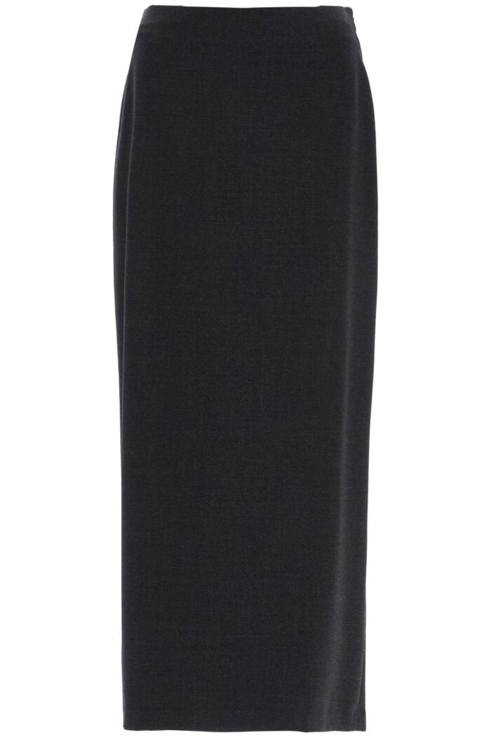 LOULOU STUDIO Stretch Wool Skirt In Samos Style