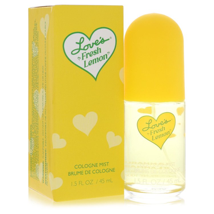Love's Fresh Lemon By Dana - Cologne Mist Spray 1.5 Oz