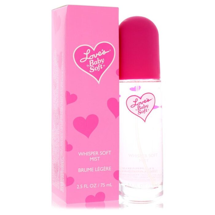 Love's Baby Soft  Whisper Soft By Dana - Body Mist Spray 2.5 Oz - Image 1
