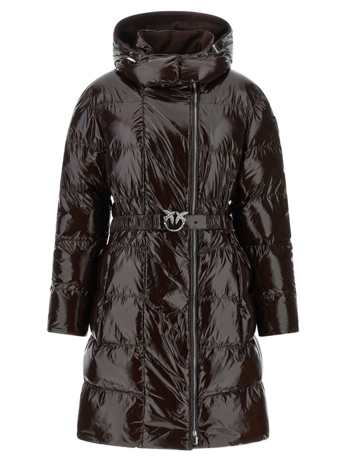 Pinko 'Love Birds' Buckle Down Jacket