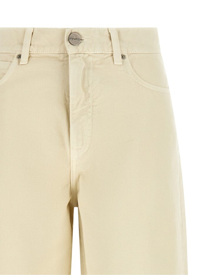 Pinko 'Love Birds' Embroidery Jeans