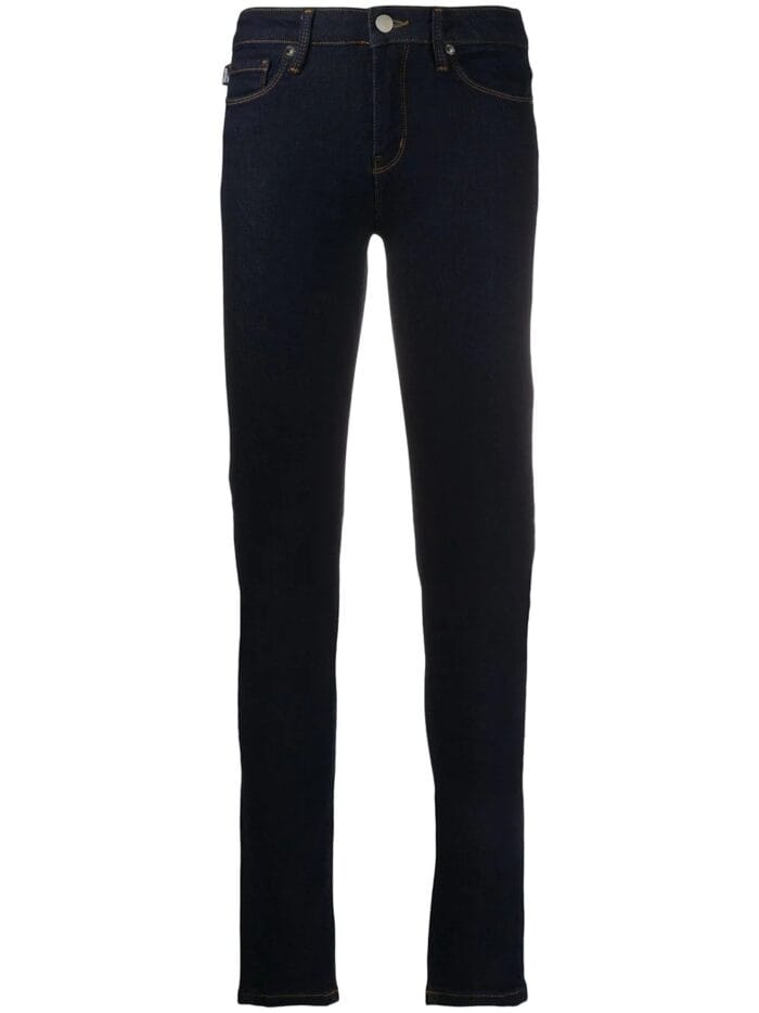 LOVE MOSCHINO LOGO SKINNY JEANS