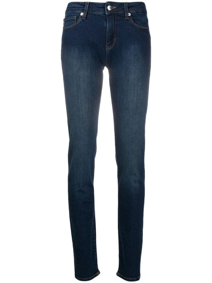 LOVE MOSCHINO LOGO SKINNY JEANS