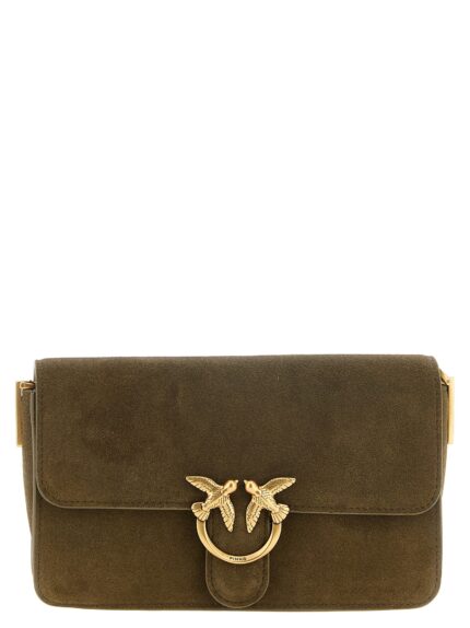 Pinko 'Love One Slouchy' Classic Green Shoulder Bag