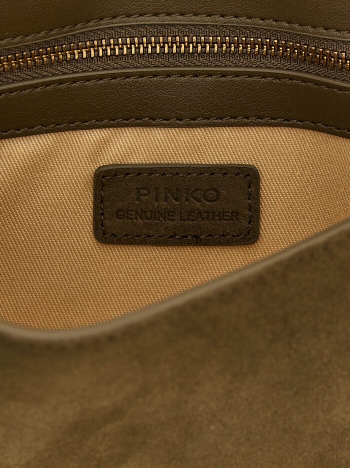 Pinko 'Love One Slouchy' Classic Green Shoulder Bag