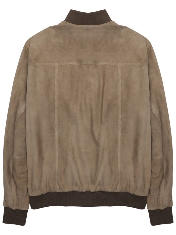 LOW BRAND GIACCA BOMBER IN SUEDE
