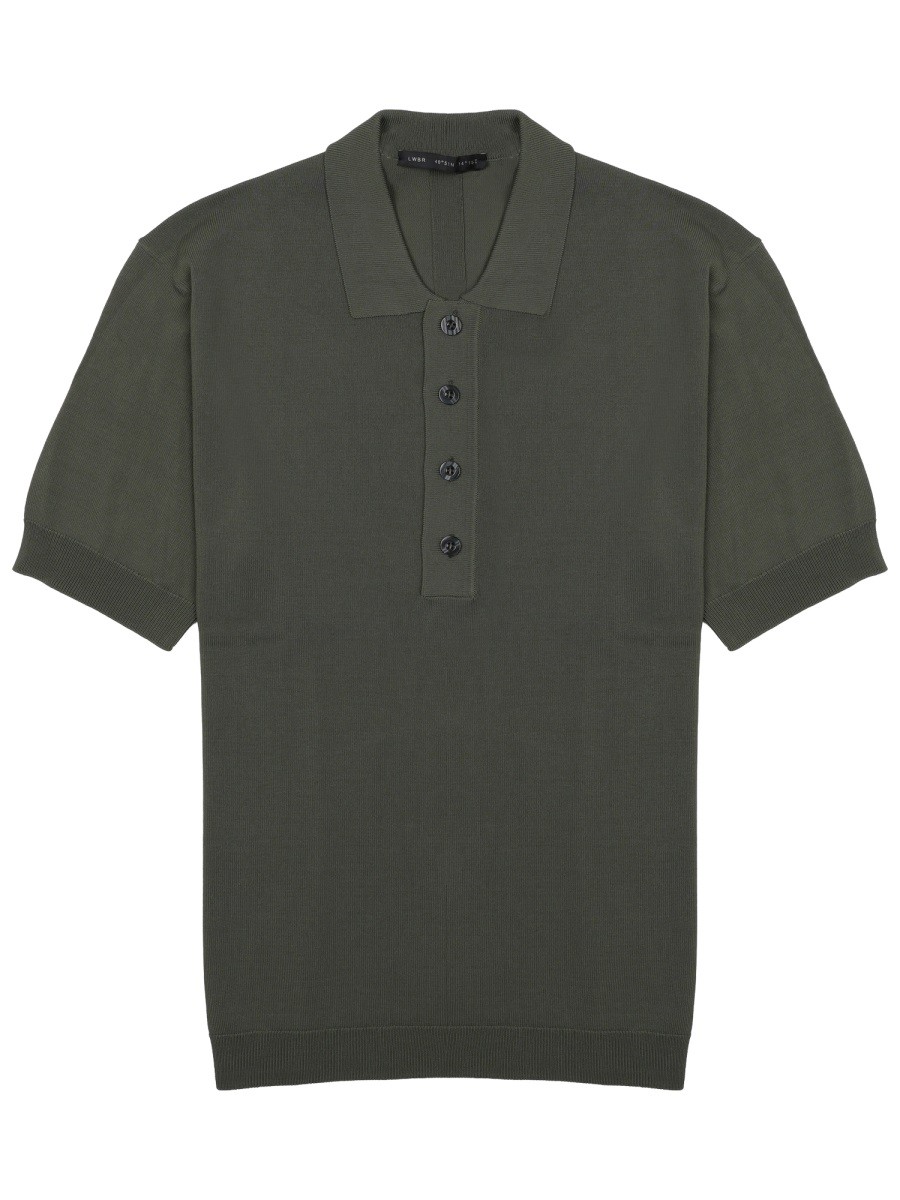 LOW BRAND POLO "TECHNO" IN VISCOSA