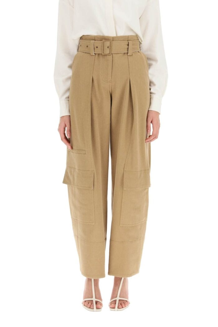 LOW CLASSIC Cargo Pants With Matching Belt