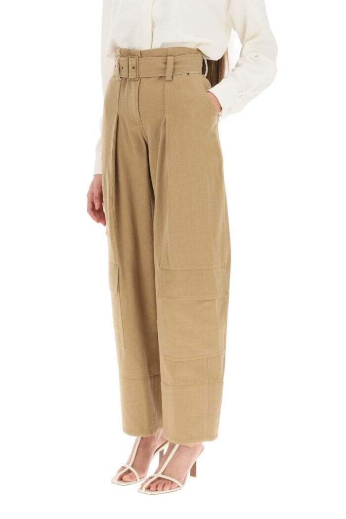 LOW CLASSIC Cargo Pants With Matching Belt