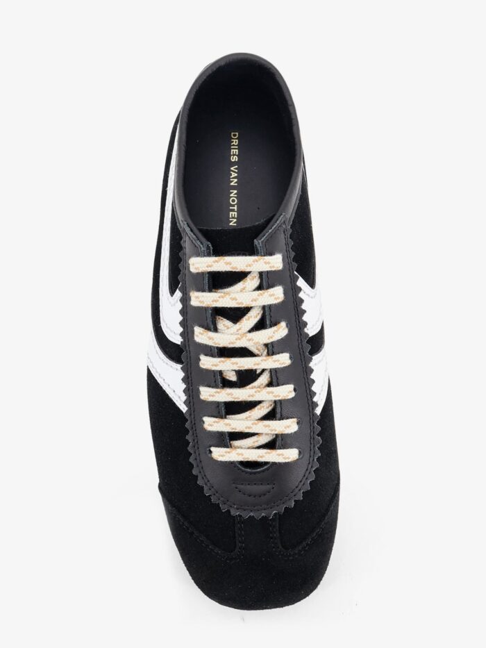 Dries Van Noten Low-Top Suede Sneakers