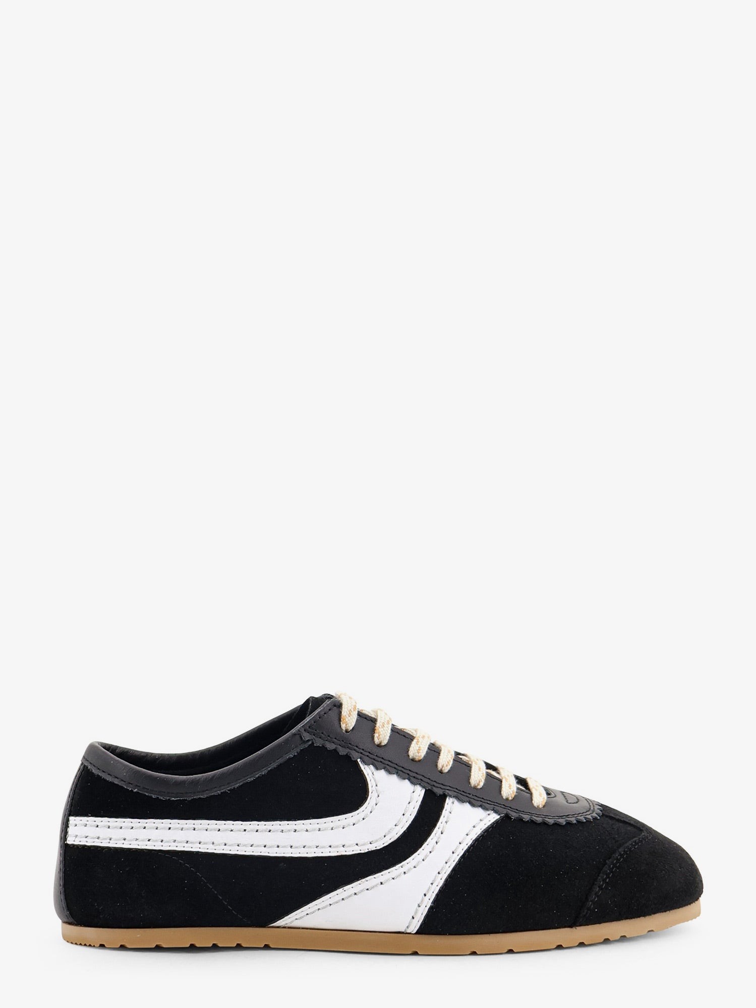 Dries Van Noten Low-Top Suede Sneakers