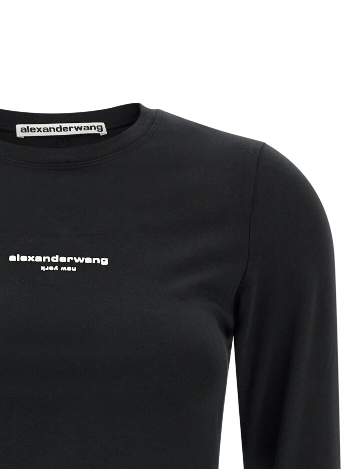 Alexander Wang 'LS Tee W/Logo Print' T-shirt