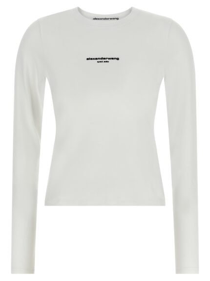 Alexander Wang 'LS Tee W/Logo Print' T-shirt