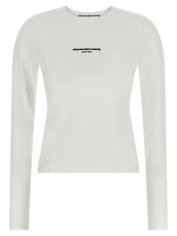Alexander Wang 'LS Tee W/Logo Print' T-shirt